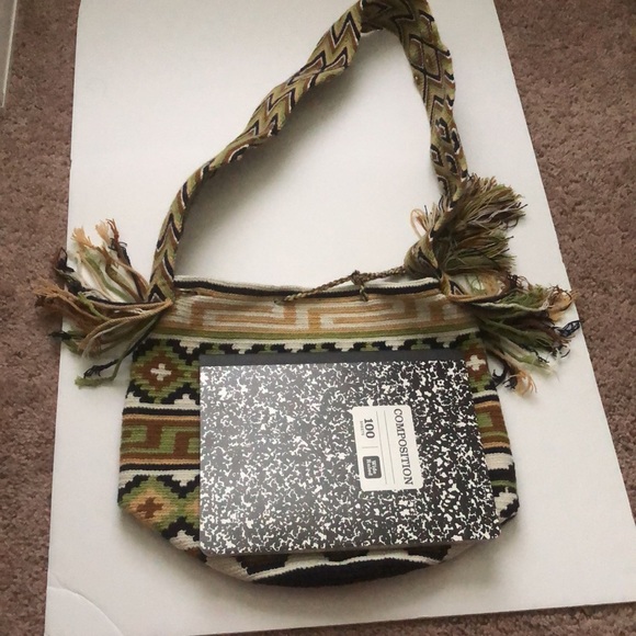 Authentic Handmade Colombian Wayuu Handbag - Picture 4 of 4